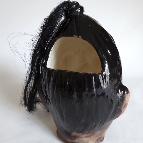 NEW LE #50 2013 LIFESIZE BEETLEJUICE SHRUNKEN HEAD CERAMIC TIKI MUG - Picture 5 of 10